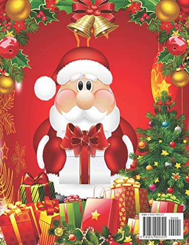 Christmas Activity book For Kids: Fun Children’s Christmas Gift or Present for Toddlers & Kids - 50 Beautiful Pages to Color with Santa Claus, Reindeer, Snowmen & More! image 4