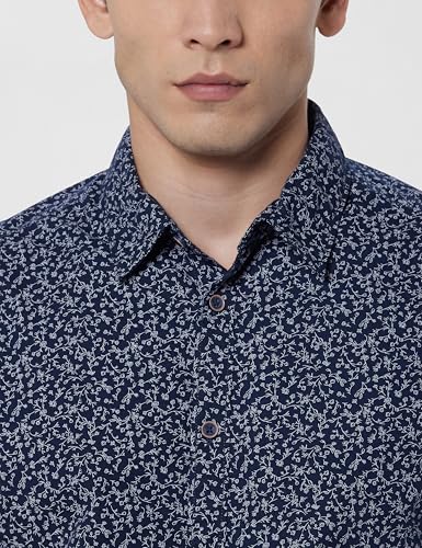 Image of Pepe Jeans Men's Casual Shirt | Trendy Printed Shirt for Men| Regular Fit | Full Sleeve | Available in Plus Size, Cotton