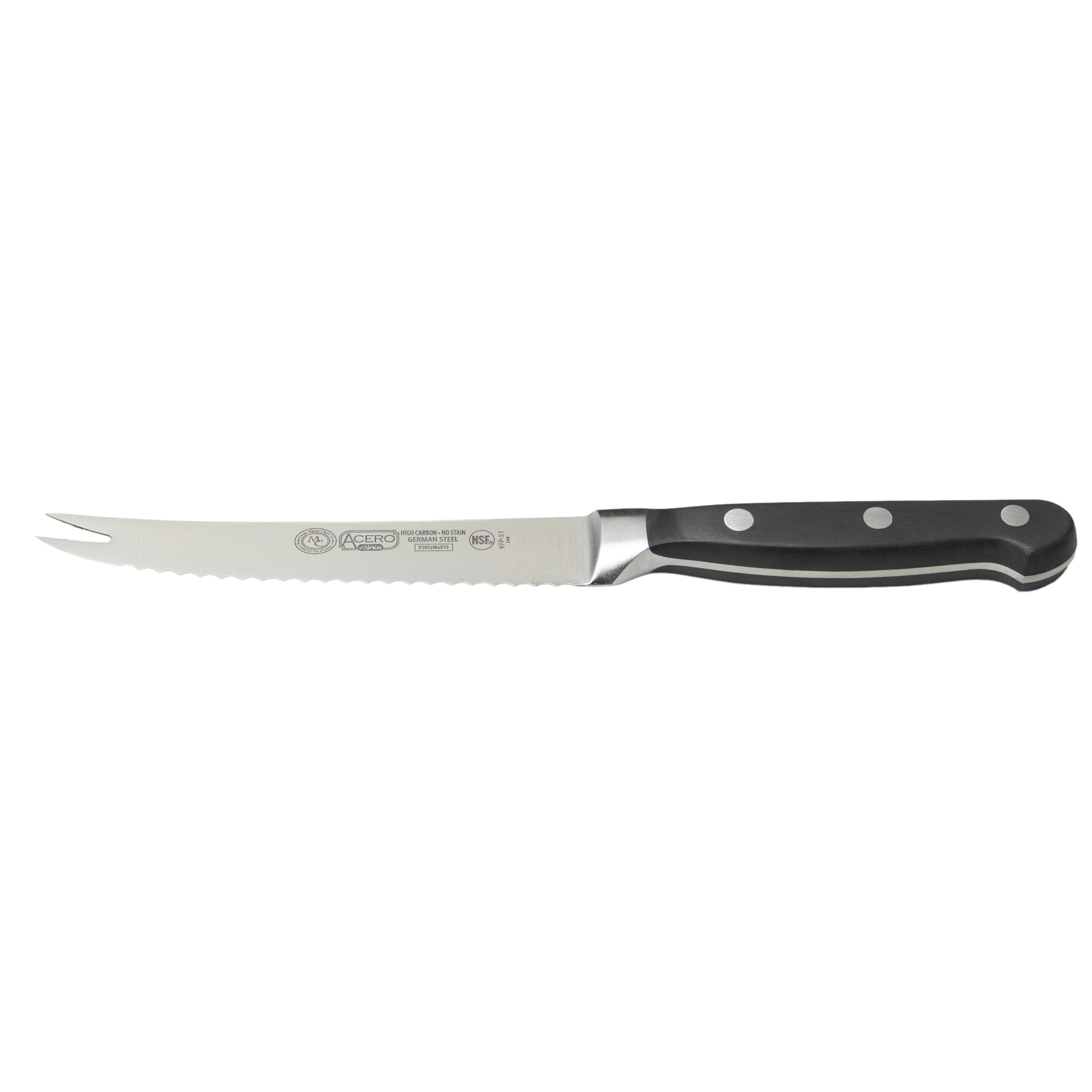 Winco KFP-51 Acero Tomato Knife 5"