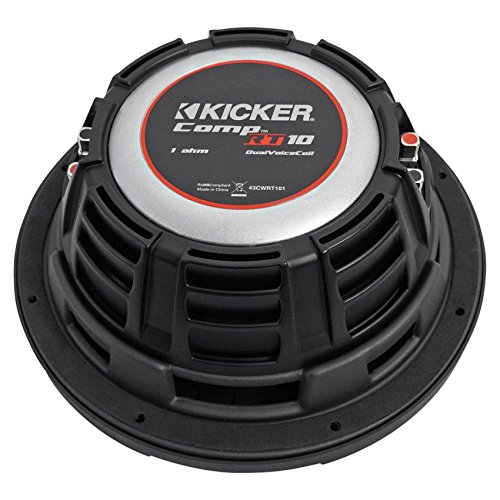 Buy 10" COMPRT Kicker Subwoofer+Center Console Enclosure for 9706 Jeep