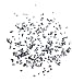 Darice 1406-71 Crushed Small Shells, 16-Ounce, Black