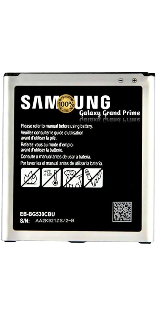 MICROUSB Compatible with Samsung EB-BG530CBN 2600mAh 3.8V Galaxy Grand Prime / J5 / J210F/ J2 2016/ J2 Pro (2016)/ J2 Prime/Galaxy On5 Battery (Pack of 1) (B0DGTC1MQZ) Amazon Price History, Amazon Price Tracker