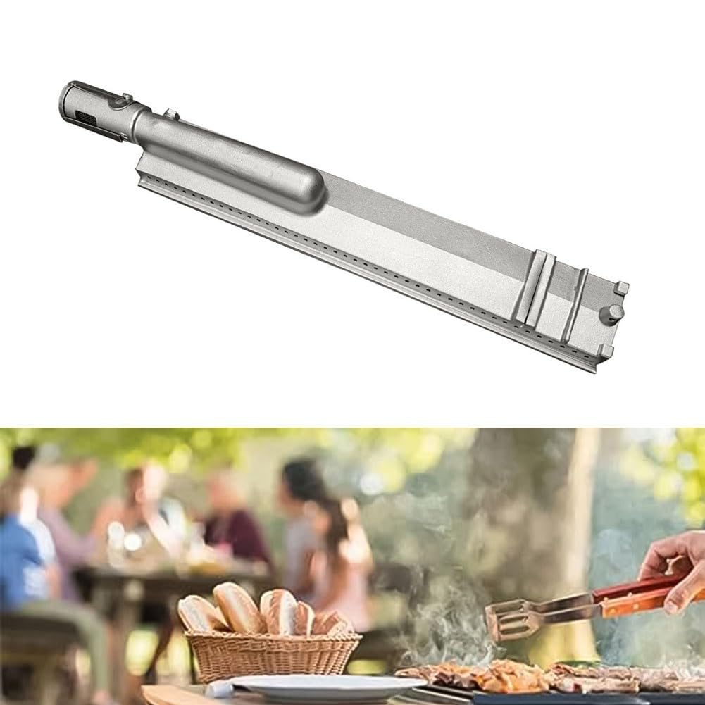 Bruciatore a gas in acciaio inox, 41 cm, resistente alla ruggine