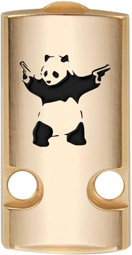 NDZ Performance Sight Cover Plate for Sig P365 P365X P365 XL P365 X Macro P365 Fuse 9mm, Laser Engraving on Weighted Brass, P365 Accessories - Choose Image