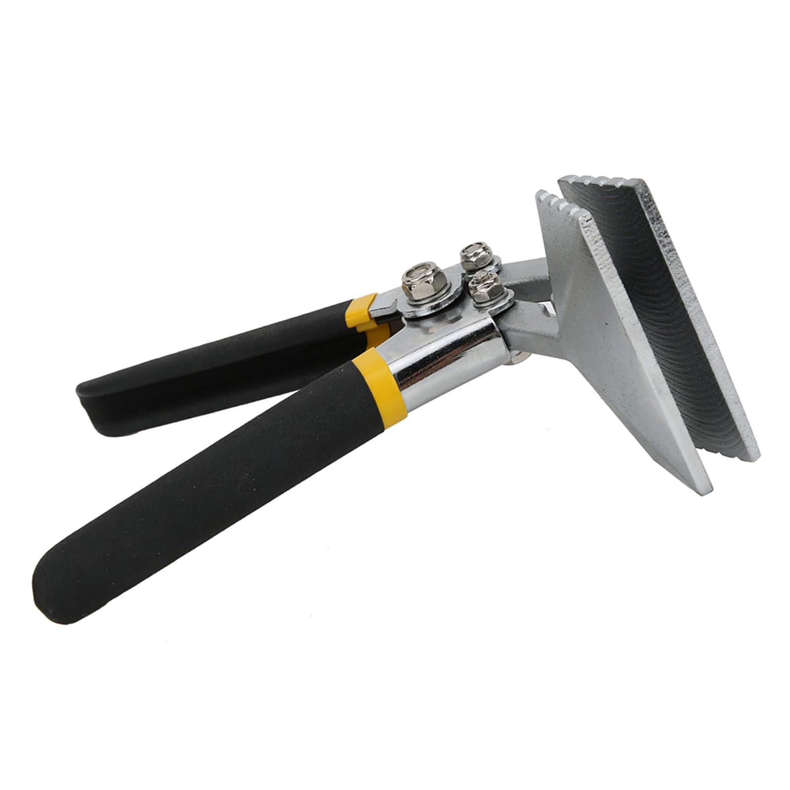 Jelquix Seaming Pliers Heavy-Duty Metal Bender with Non-Slip Handle for Bending Metal Sheets 220mm Long (Bent)