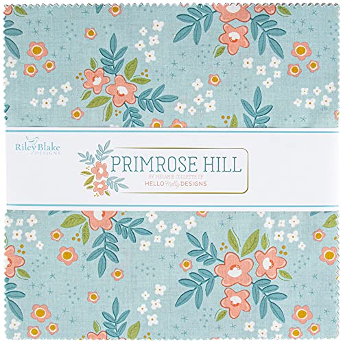 Riley Blake Designs Melanie Collette Primrose Hill 10 Stacker 42 10-inch Squares Layer Cake Riley Blake 10-11060-42, Assorted