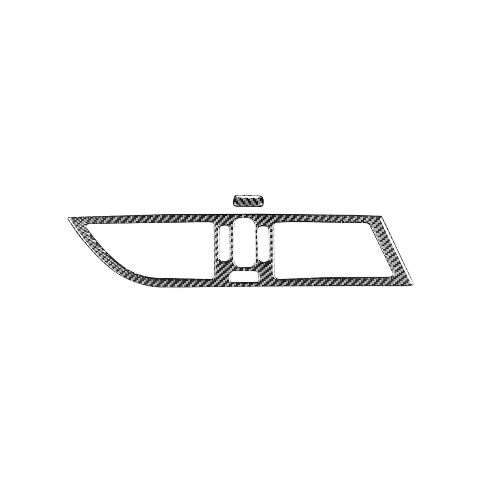 Car Interior Sticker for BMW for Z4 Series for E89 2009-2016 Accessories Interior Car Central Air Outlet Trim Cover Frame Stickers(Right-Hand-Drive)