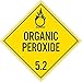 NMC DL15UV50 Organic Peroxide Placard