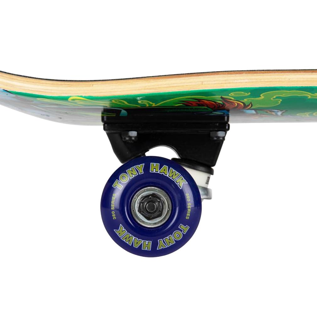 Skateboard complet Tony Hawk professionnel pour garçons et adultes, série débutant 7,75" + outil polyvalent 50 autocollants brillants