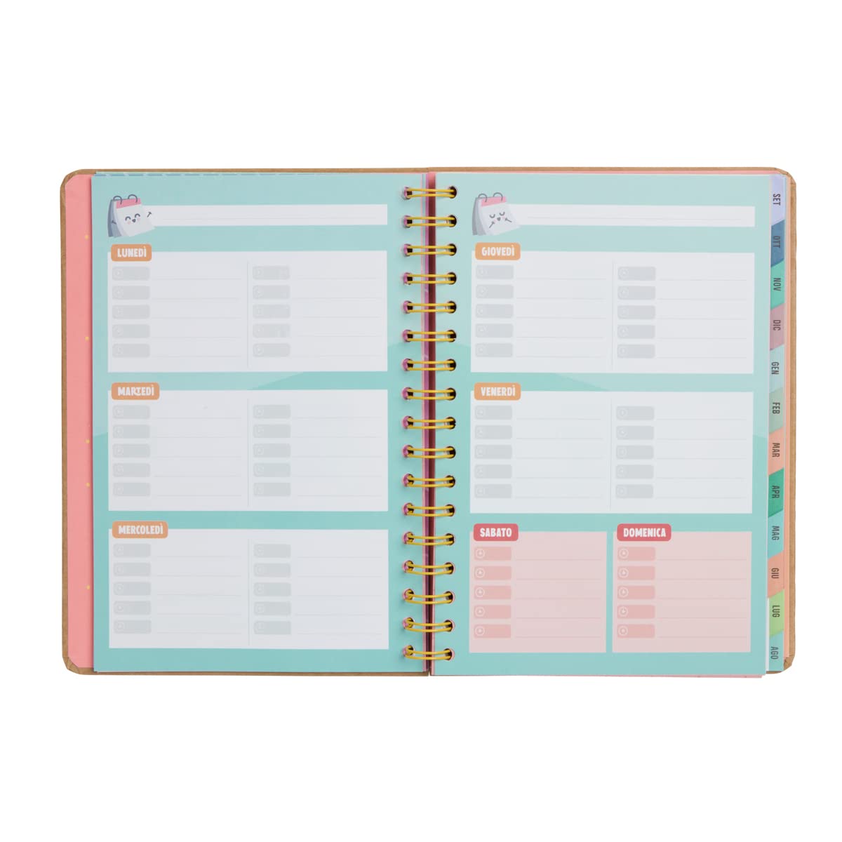 Mr.Wonderful - Wonder School Diary 2023-2024 Weekly - All Goals I'll Achieve - Image 4
