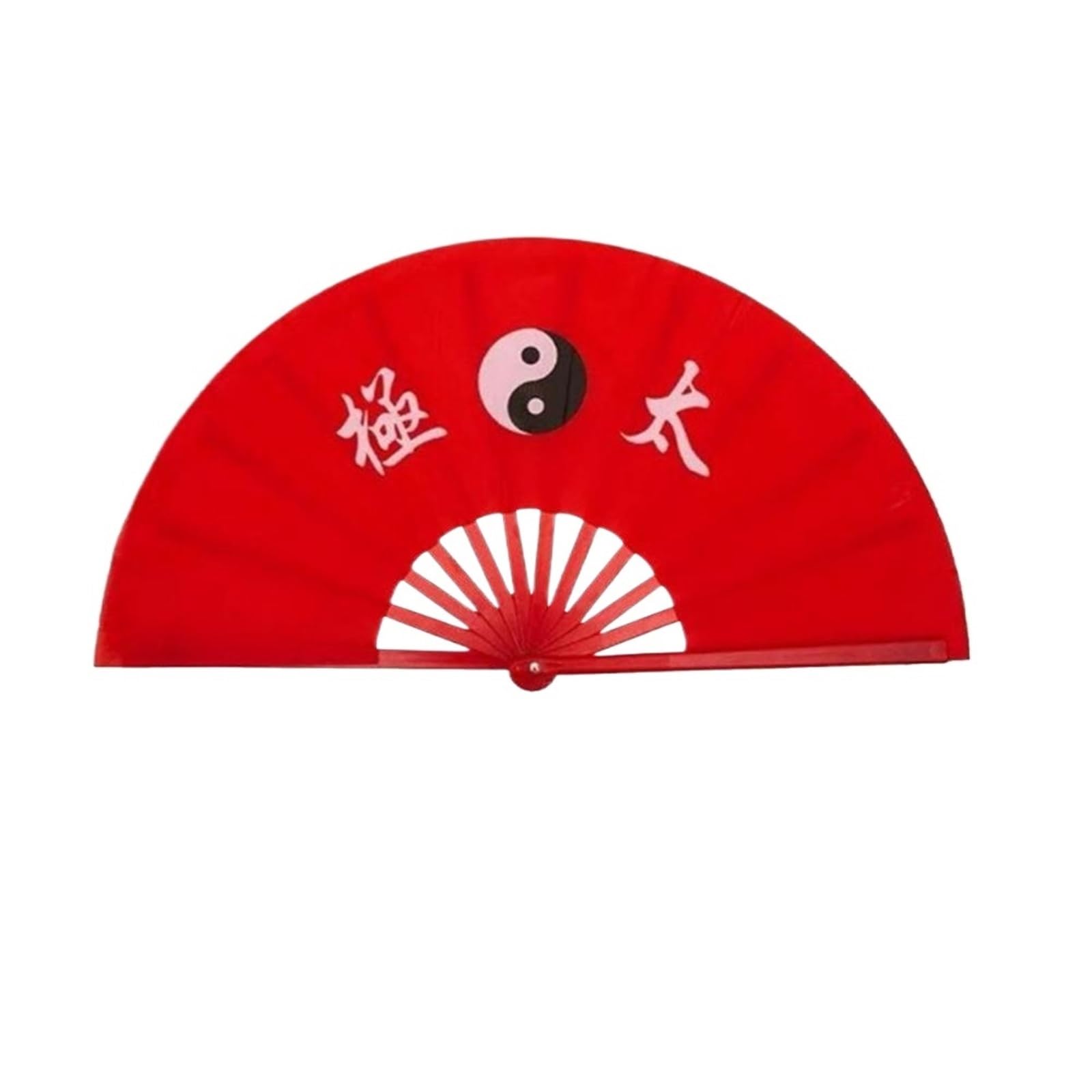MDSIOKHJ Tai Chi Fan Kung Fu Tai Chi Fan 33cm Right Hand Performance Martial Arts Fans Wushu Products 13inch for Fitness(Color 4)
