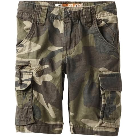 Lee Boys' Cargo Pocket Shorts, Combat Camo Cover