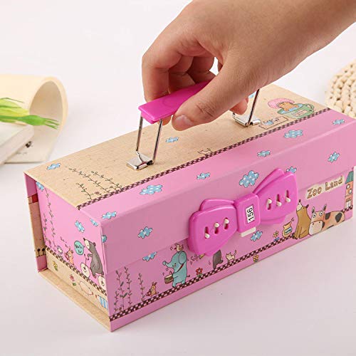 SILLYME Funny Teddy Password Protected Jewelry/Makeup Box | Vanity Case For Girls | Kids Toy Gift (Assorted Design And Color), Free Size , 10 cm - Image 2 thumbnail