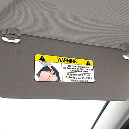 Earlfamily 5.1'' Funny Car Sticker For Panties Warning Peek Slap Decal Anime Vinyl Jdm Window Wall Diy Stickers Scratch-Proof Decor #TOP1