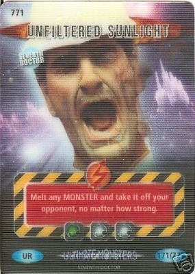 Dr Who Battles in Time Ultimate Monsters Unfiltered Sunlight Ultra Rare  Card : Amazon.co.uk: Toys & Games