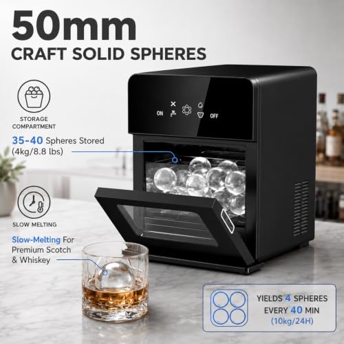 Fabricadora de Hielo Esférico para Bar con Capacidad Grande miniatura 2