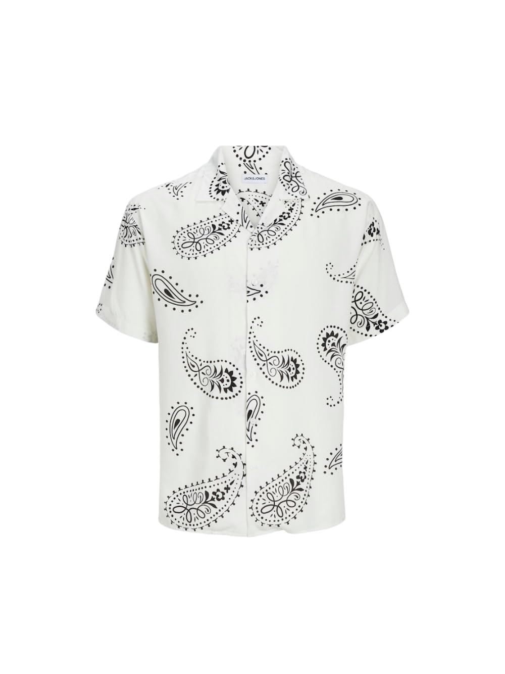 JJJEFF ABSTRACT PRINT RESORT SHIRT SS Gömlek Erkek