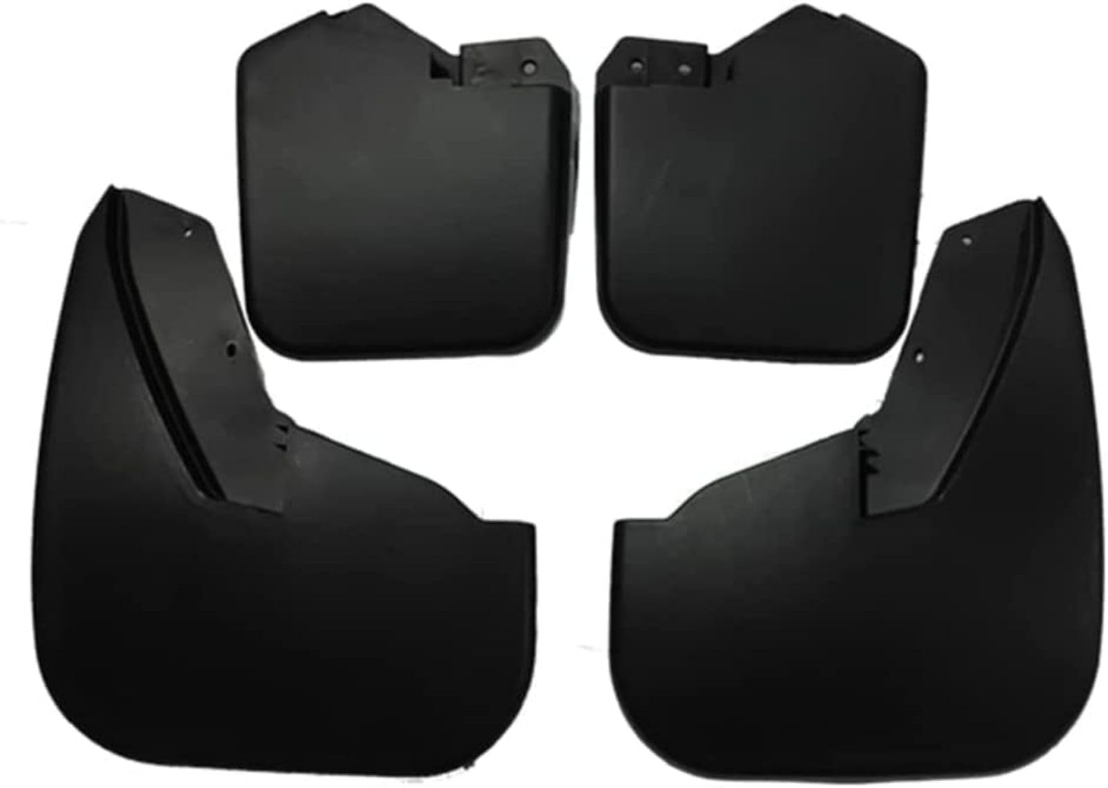 WUURAA 4 Piezas Guardabarros Coche para Ford Transit Tourneo Custom 2012-2018, Guardabarros Protección Salpicaduras Styling Accesorios
