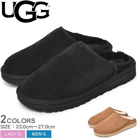 Amazon | [アグ] クラシックスリッポン サボ メンズ レディース