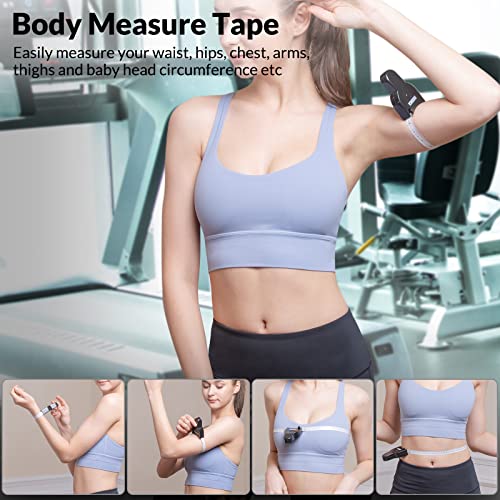 image for REIDEA Body Measure Tape 60inch (150cm) Lock Pin and Push-Button Retra