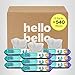 Hello Bello Premium Fragrance-Free Baby Wipes, with Chamomile & Aloe Extracts for Sensitive Skin - 18 Resealable Packs = 1080 Total Wipes