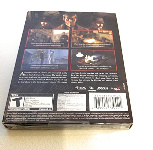 Sherlock Holmes Vs Jack The Ripper jeu PC aventure import Londres - 2
