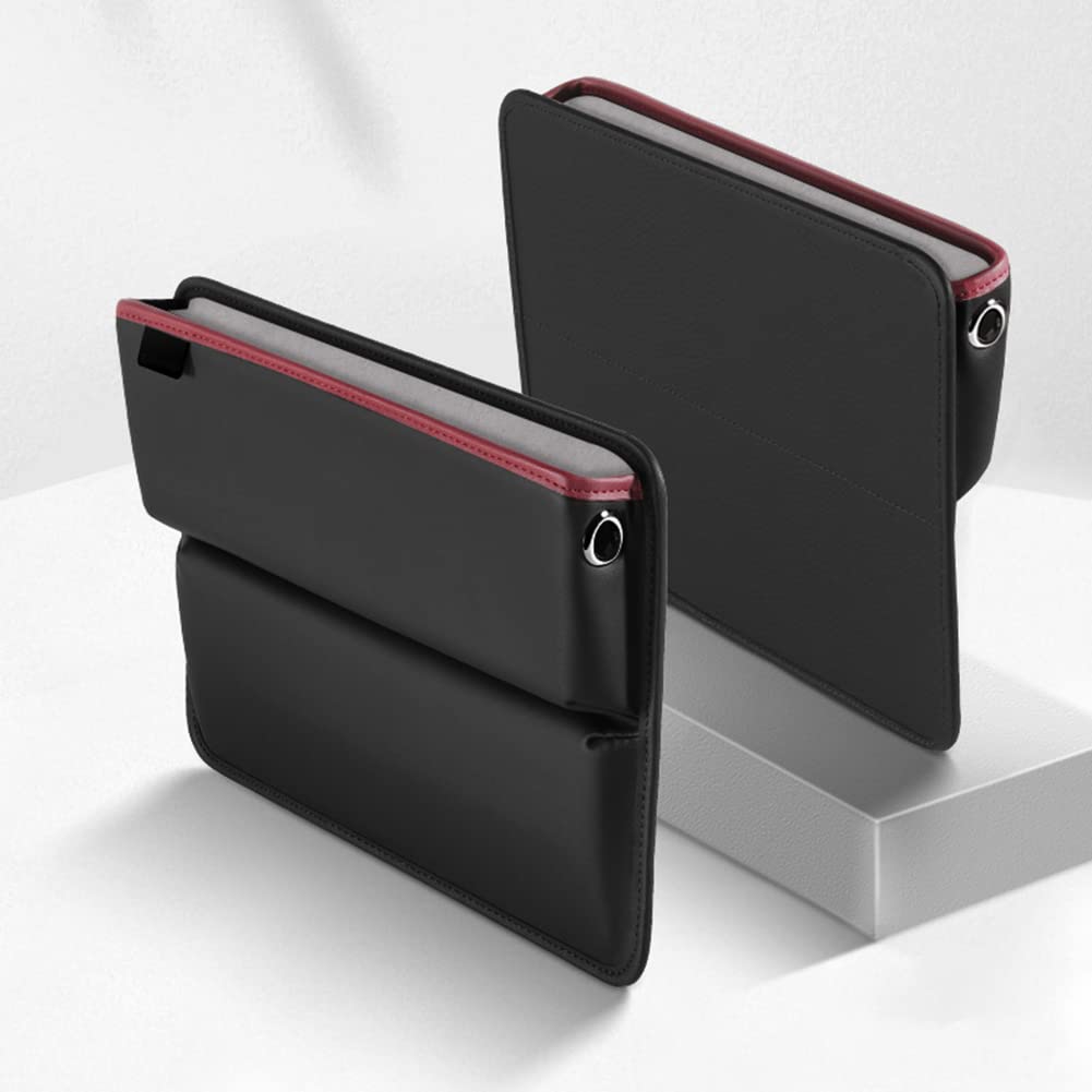 Scatola Portaoggetti Laterale Del Seggiolino Auto, 2 Pezzi Tasca Laterale per Seggiolino Auto Tasca Portaoggetti Organizer Scatola Portaoggetti per Auto per Telefono Occhiali Da Sole Chiavi Carte
