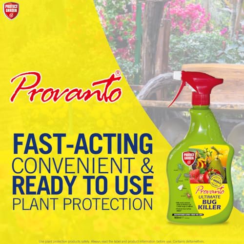 Provanto Ultimate Bug Killer, 1L - Fast Acting Bug Spray with Up To 2 Weeks Protection From Pests, Contact Insecticide for Indoor & Outdoor Plants - Image 4