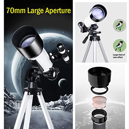 Telescopio Reflector YXCKG 70 mm para Astronomía miniatura 3