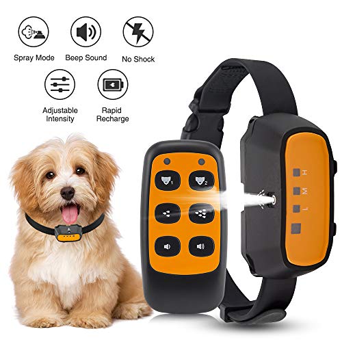 rechargeable citronella bark collar