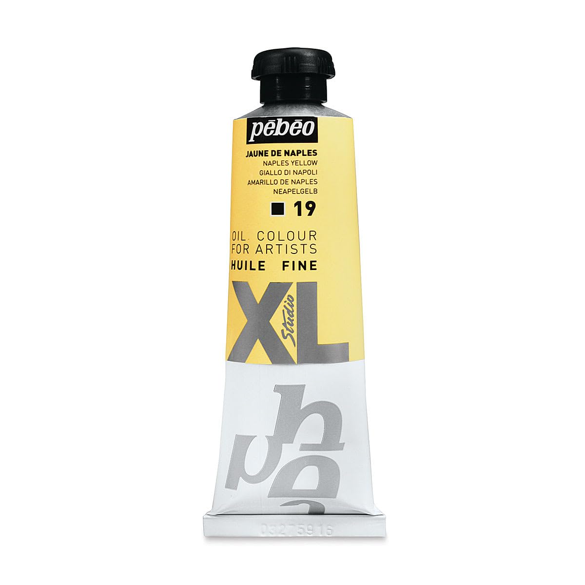 Pébéo - Fine Oil XL 37 ML - Yellow Oil Paint - Pebeo Oil Paint - Naples Yellow 37 ml