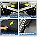 X AUTOHAUX Retractable Cargo Cover for Volkswagen for VW Tiguan 2018 2019 2020 2021 2022 2023 Waterproof Non Slip SUV Rear Trunk Shielding Shade Black