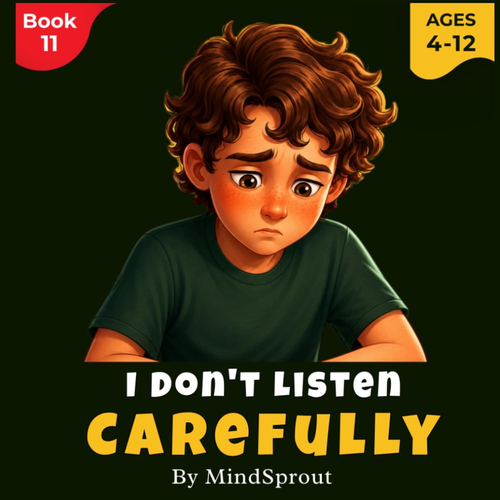 I Don’t Listen Carefully: An Illustrated Story to Help Kids Listen Better, Follow Instructions, and Improve Focus