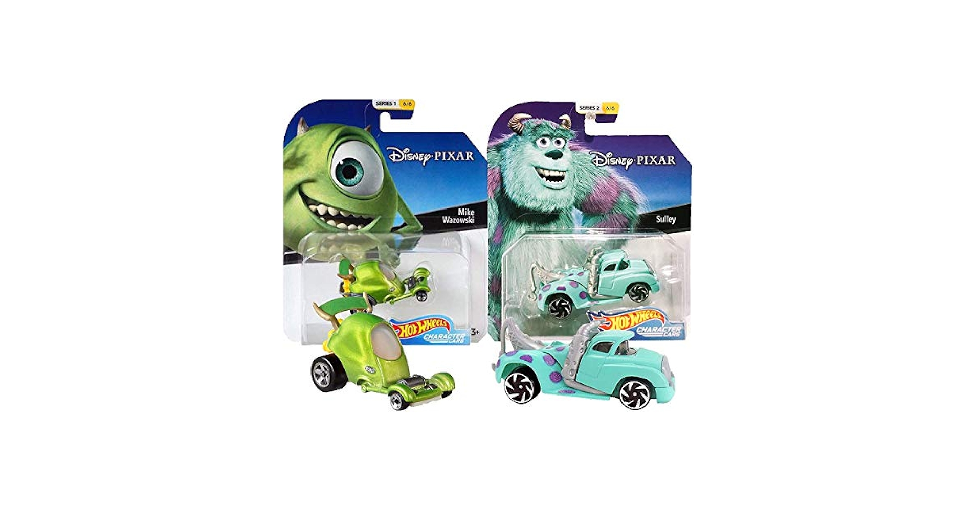 Hot Wheels Disney/Pixar Character Cars Monsters Inc Mike