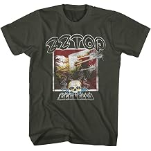 American Classics ZZ Top Deguello Distressed Vintage Style T Shirt Gray