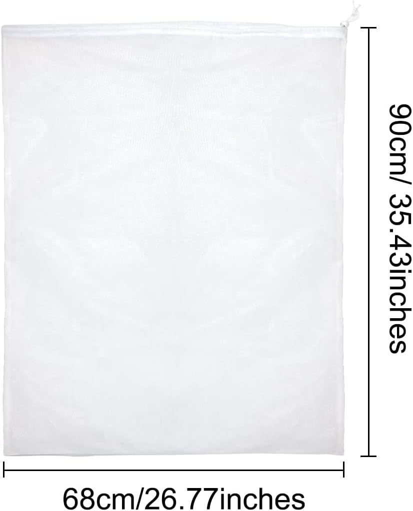 BeeCastle 2 Pieces Bee Hive Nuc Mesh Transport Bag Packing Net Bag Beekeeping Supplies for Transport Bee Box