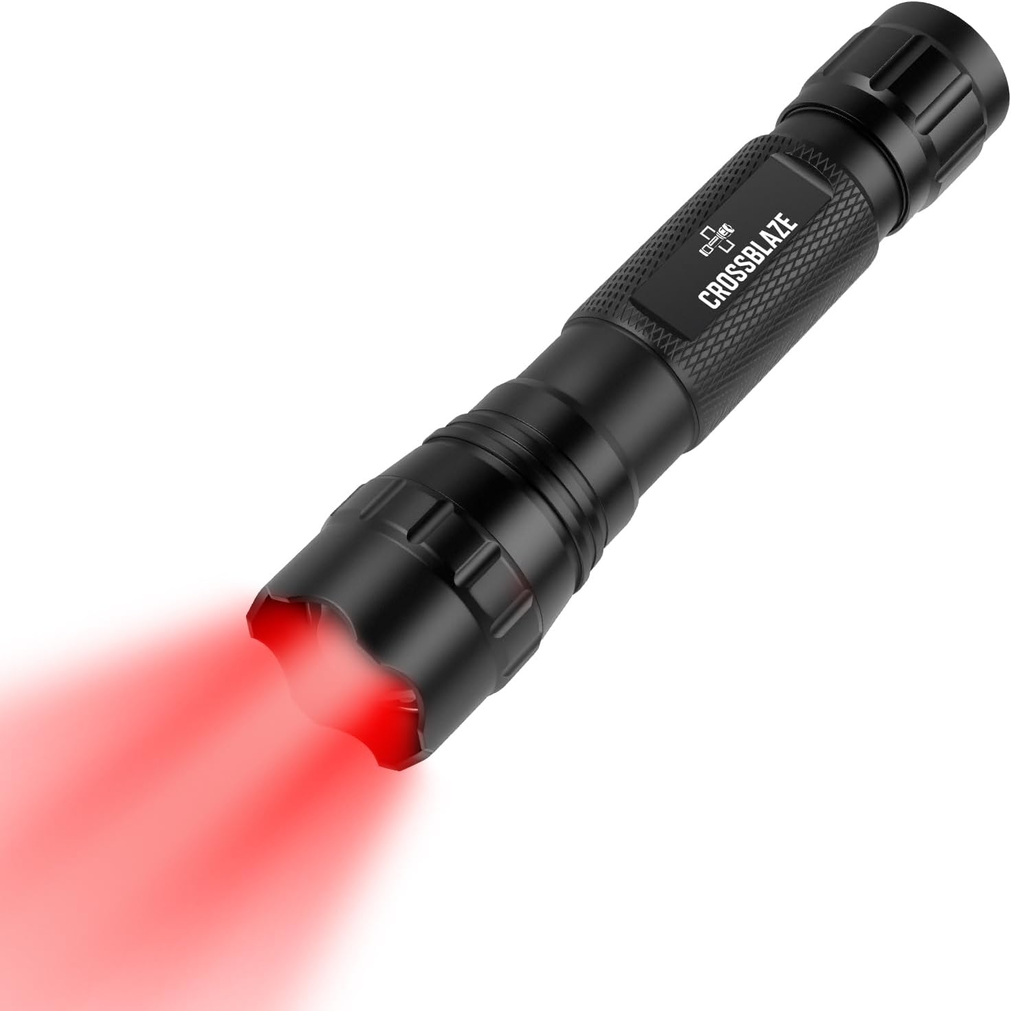 Red Light Flashlight, Long-Lasting Power Zoomable Focus for Hunting, High-Intensity Beam for Coyote & Fox, Astronomy, Camping and Night Vision