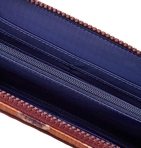 LeSportsac Cheetaaah Lily Wallet, Style 6506/Color F312, Multi-color Jewel Tone Iridescent Cheetah Print, Modern Wide Zipper4