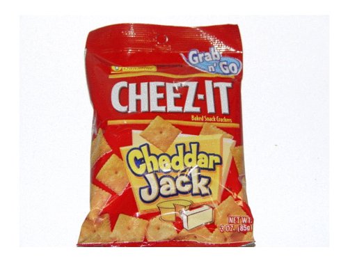 Cheez-it Cheddar Jack Baked Snack Crackers (12/3 Oz Bags)