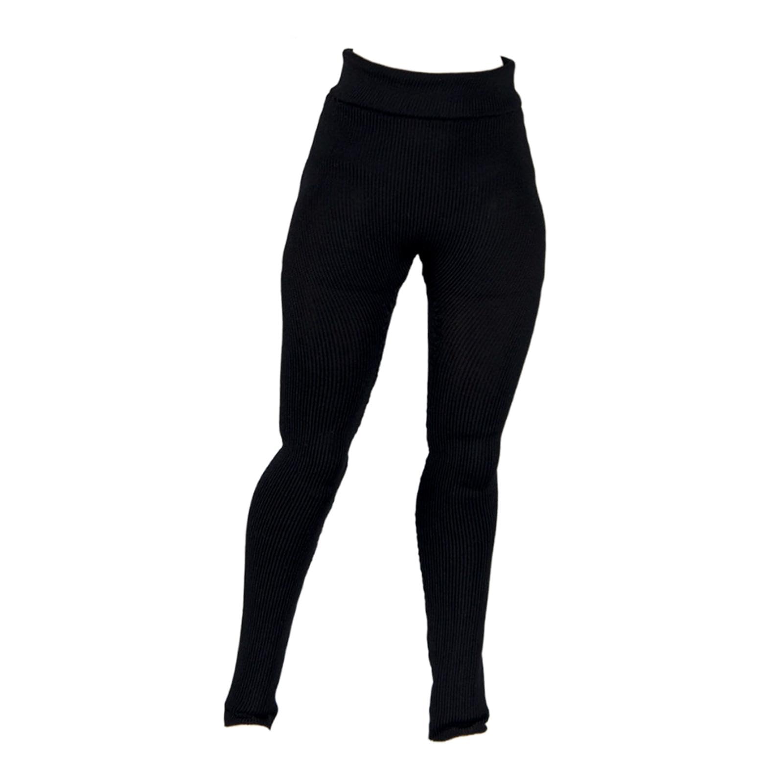 STYLEHEAVEN 1/12 Scale Female Action Figure Pants Doll Clothes Trendy Elastic Yoga Pants Black|Toys & Hobbies-image-10