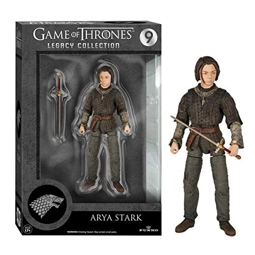 Funko 4108 Game of Thrones Toy - Arya 6 Inch Collectable Action Figure - House Stark