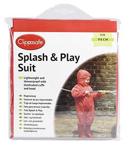 Clippasafe Abito Splash & Play Rosso - Dimensione: 90 Cm