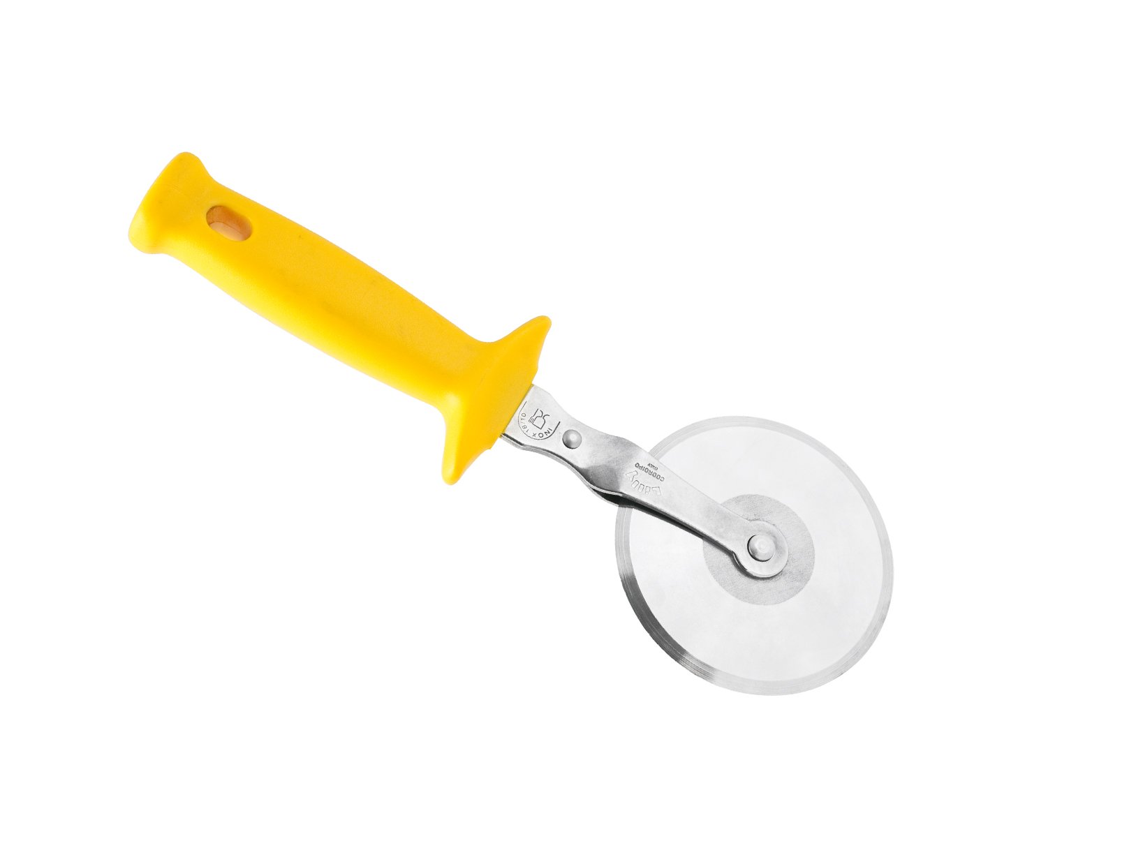 Tredoni Rotella Tagliapizza In Acciaio Inox Da 10 Cm - Manico Ergonomico In Plastica, Lama Affilata, Custodia Inclusa - 3