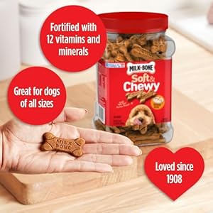 Milk bone soft chewy chicken recipe dog treats 25 ounces 1 count  urban country home decor