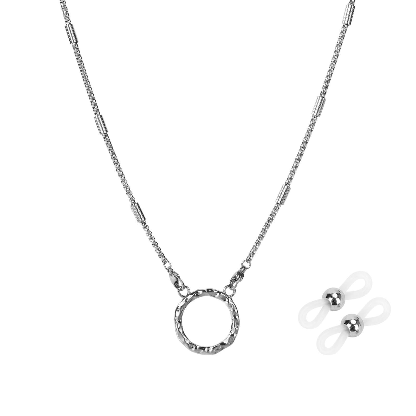 Glasses Holder Chain Loop Eyeglasses Necklace Ring for Women Reading Glasses Sunglasses Necklace for Men