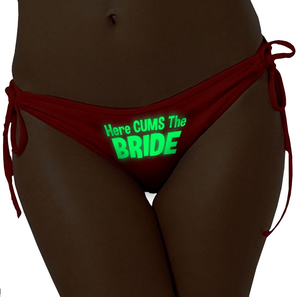 Glow in The Night Bride Naughty Underwear for Women Red