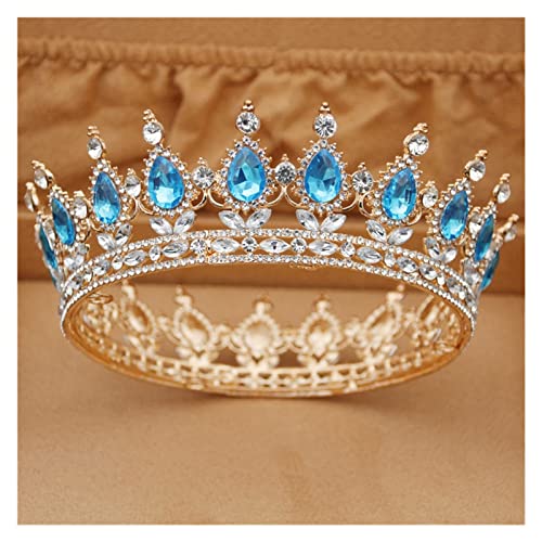 Tiara de cristal para bodas y fiestas de quinceañera espectaculares