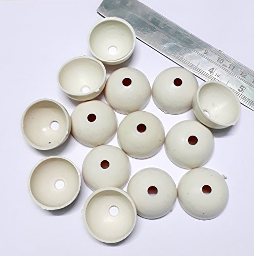 Image of Jhumka Plastic Base Moulds for Jewellery Making XXL Size, 50 Pieces