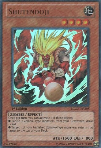 Amazon.com: YU-GI-OH! - Shutendoji (LCGX-EN208) - Legendary
