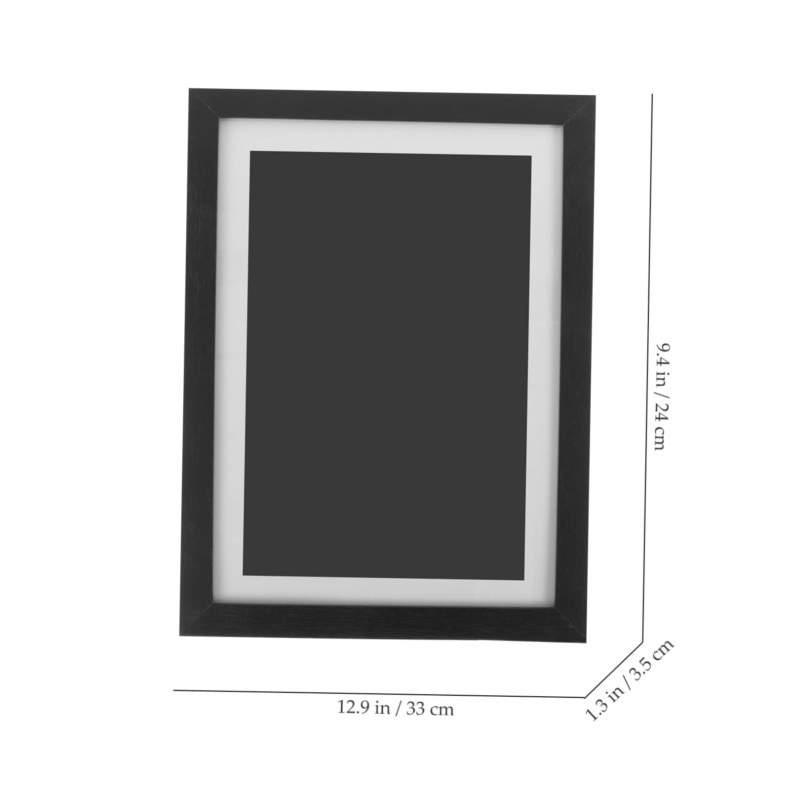 GLEAVI Artwork Frame Front Opening Decorative Art Frame for Childrens Drawings Crafting and Home Display Design Versatile for Vertical Horizontal Hanging